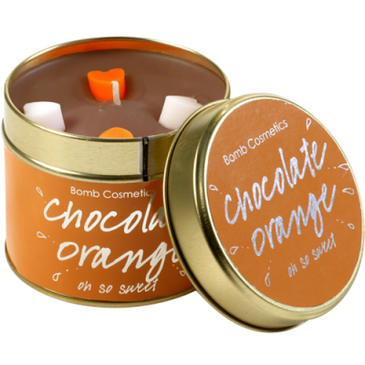 Chocolate Orange Candle in a Tin